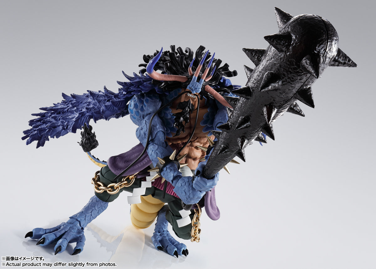 One Piece S.H.Figuarts &quot;Kaidou King of The Beasts&quot; (Man Beast Ver.)-Tamashii-Ace Cards &amp; Collectibles