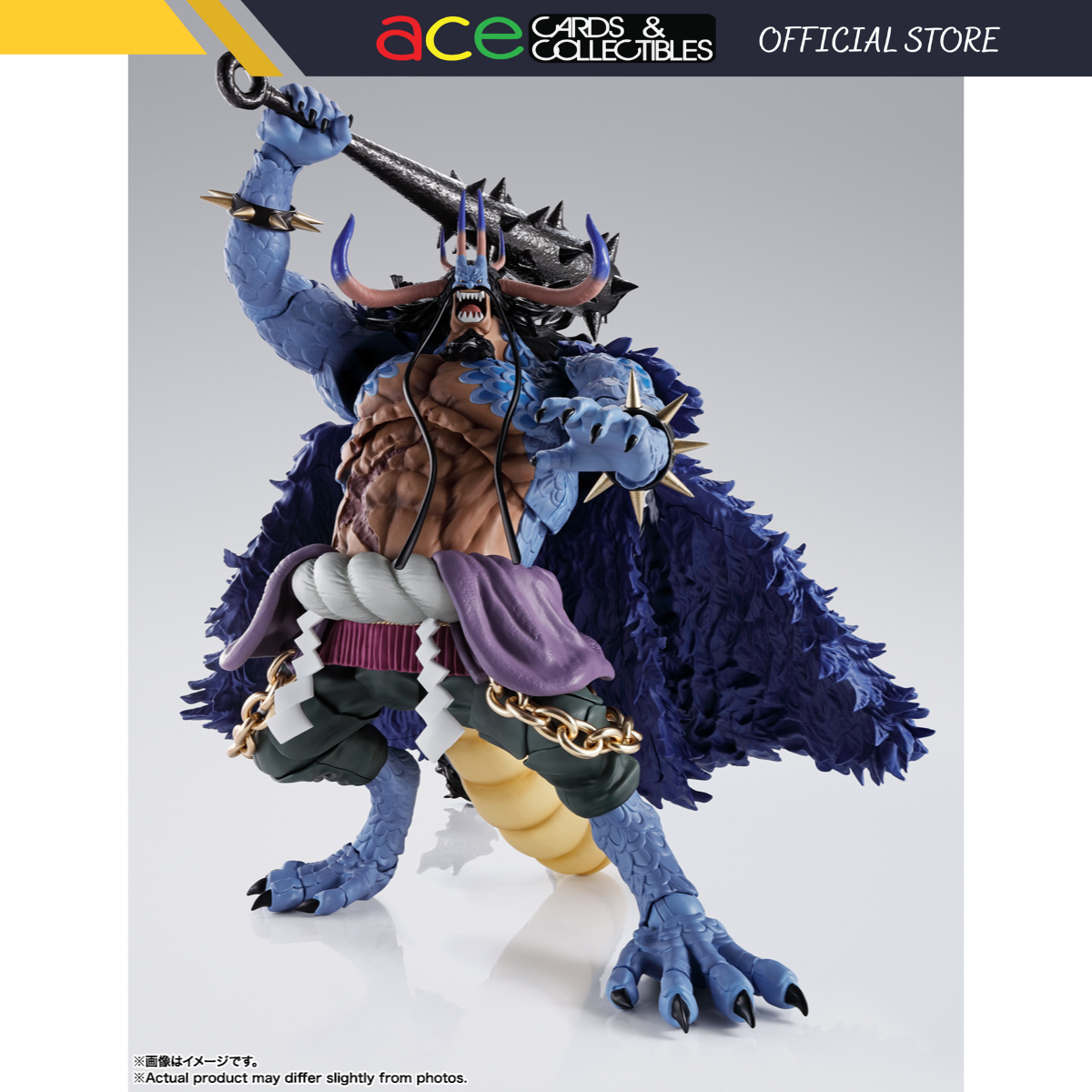 One Piece S.H.Figuarts "Kaidou King of The Beasts" (Man Beast Ver.)-Tamashii-Ace Cards & Collectibles