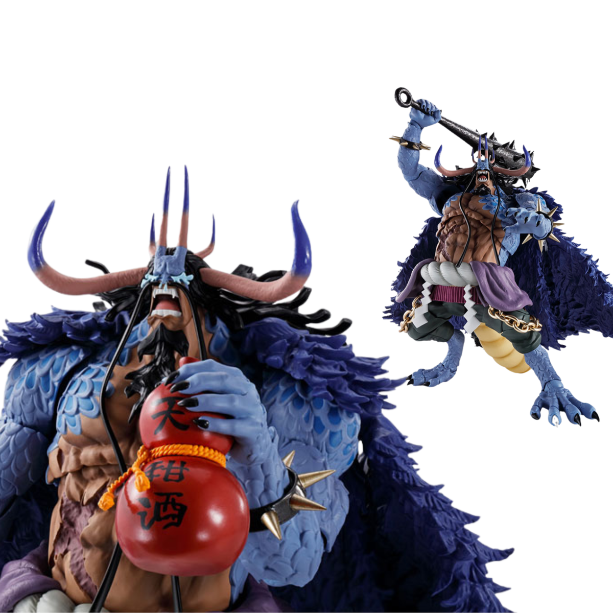 One Piece S.H.Figuarts "Kaidou King of The Beasts" (Man Beast Ver.)-Tamashii-Ace Cards & Collectibles