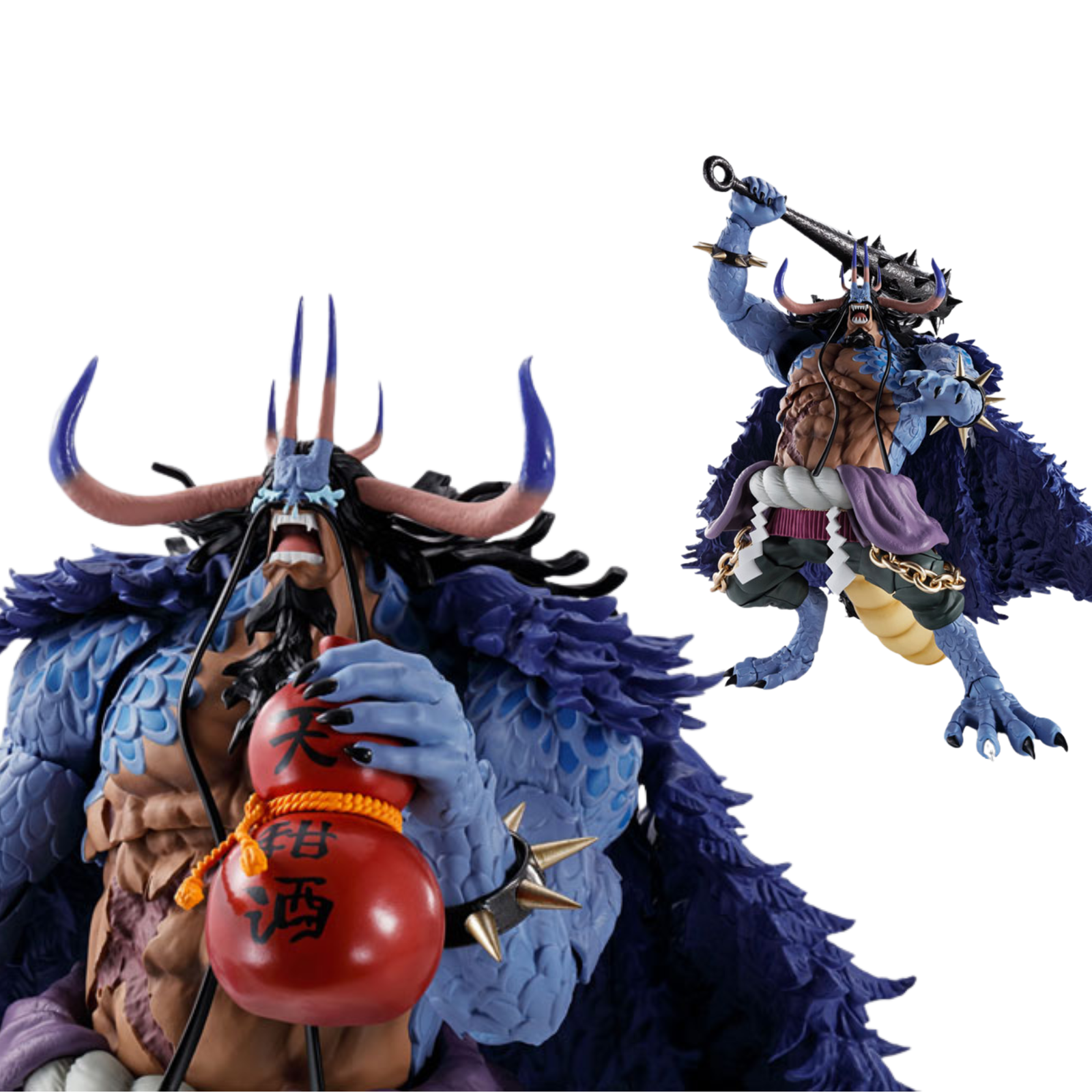 One Piece S.H.Figuarts "Kaidou King of The Beasts" (Man Beast Ver.)-Tamashii-Ace Cards & Collectibles