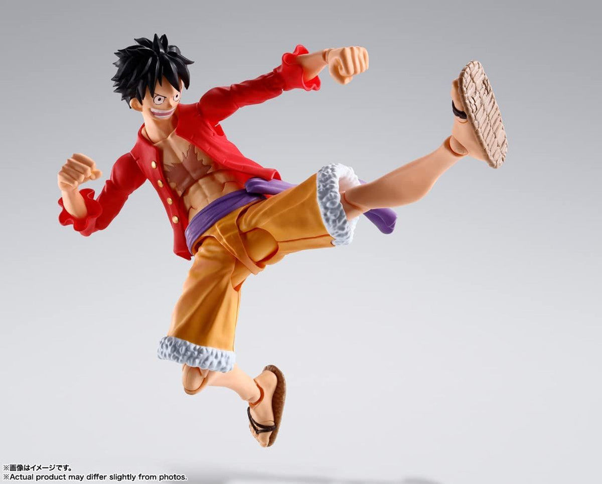 One Piece S.H.Figuarts " Monkey D.Luffy" The Raid On Onigashima (Reissue)-Tamashii-Ace Cards & Collectibles