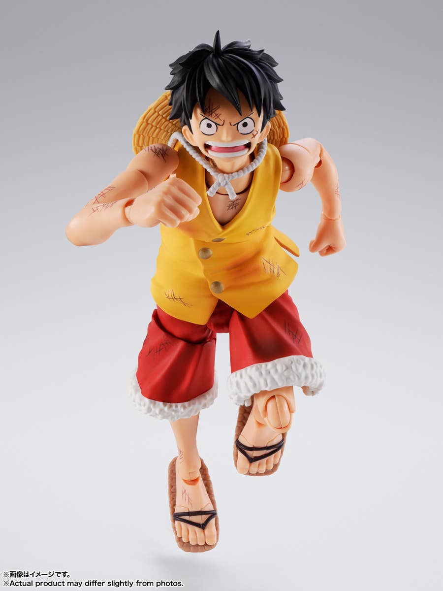 One Piece S.H.Figuarts Summit War of Marineford "Monkey D. Luffy"-Tamashii-Ace Cards & Collectibles