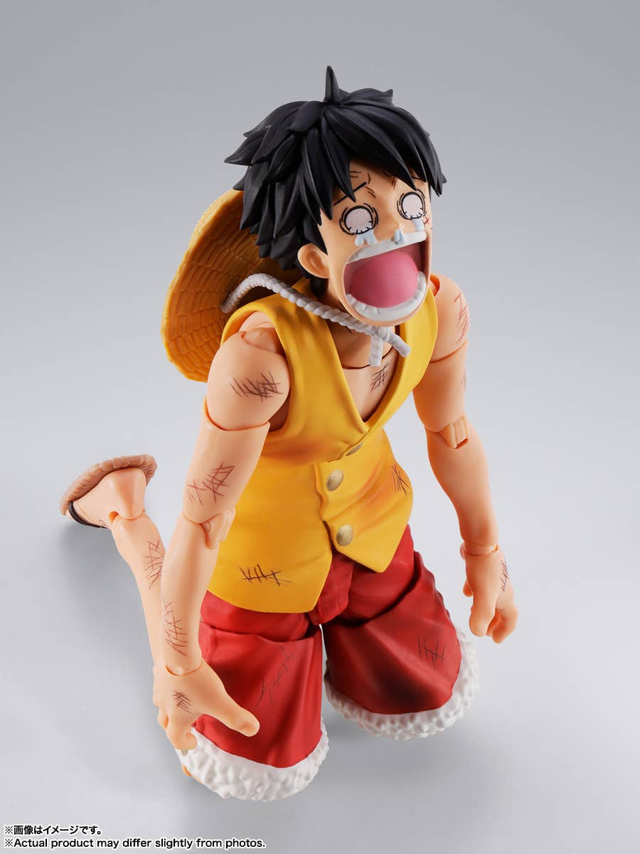 One Piece S.H.Figuarts Summit War of Marineford "Monkey D. Luffy"-Tamashii-Ace Cards & Collectibles