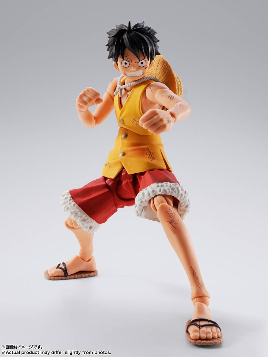 One Piece S.H.Figuarts Summit War of Marineford "Monkey D. Luffy"-Tamashii-Ace Cards & Collectibles