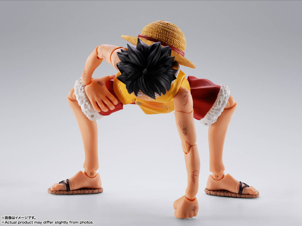 One Piece S.H.Figuarts Summit War of Marineford "Monkey D. Luffy"-Tamashii-Ace Cards & Collectibles