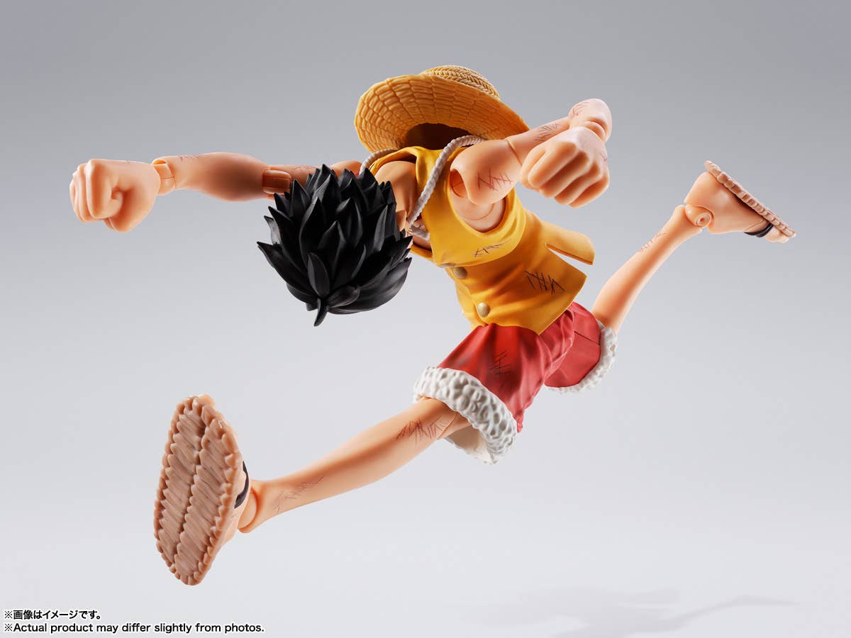 One Piece S.H.Figuarts Summit War of Marineford "Monkey D. Luffy"-Tamashii-Ace Cards & Collectibles