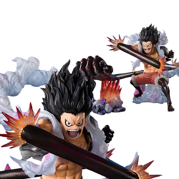 One Piece S.H.Figuarts ZERO "Monkey D. Luffy Gear 4" (Snake Man Ohja)-Tamashii-Ace Cards & Collectibles