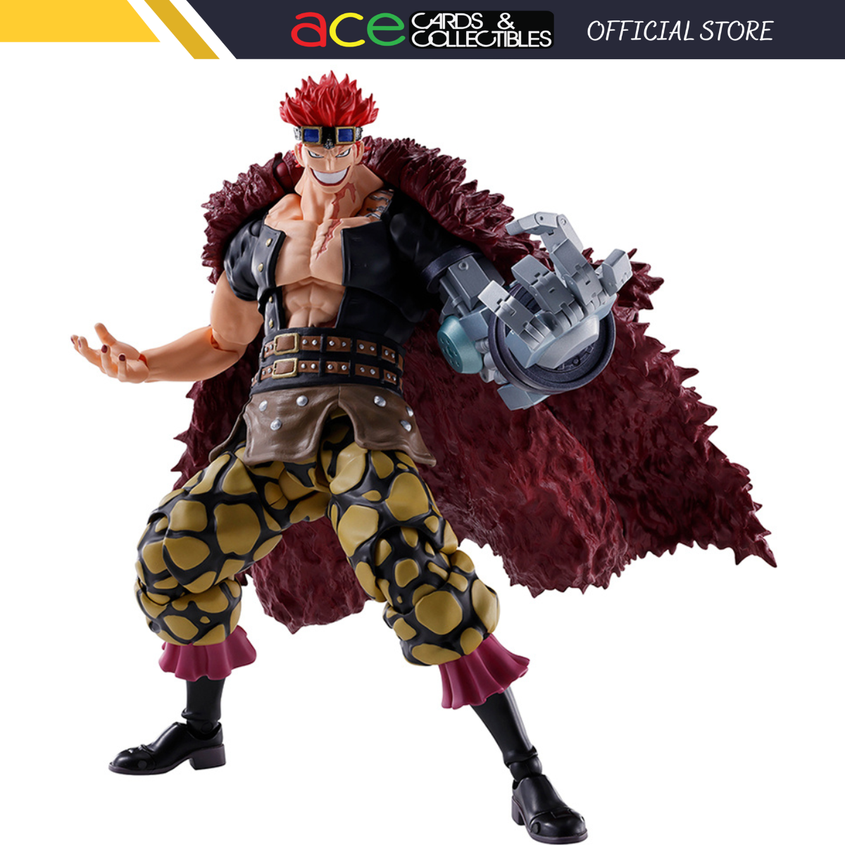 One Piece The Raid On Onigashima S.H.Figuarts &quot;Eustass.Kid&quot; (Copy)-Tamashii-Ace Cards &amp; Collectibles