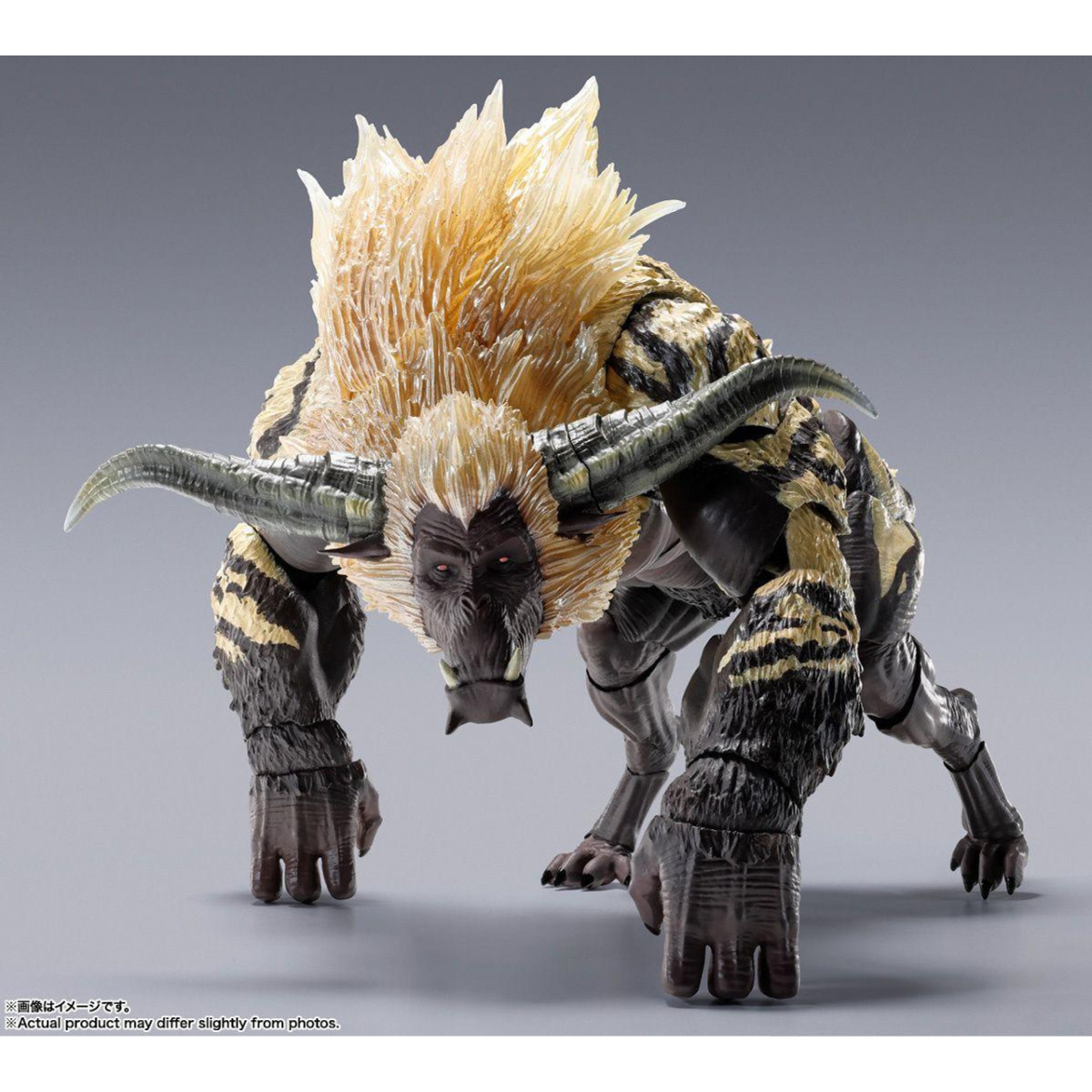 S.H. MonsterArts Furious Rajang Figure (Monster Hunter)-Tamashii-Ace Cards & Collectibles