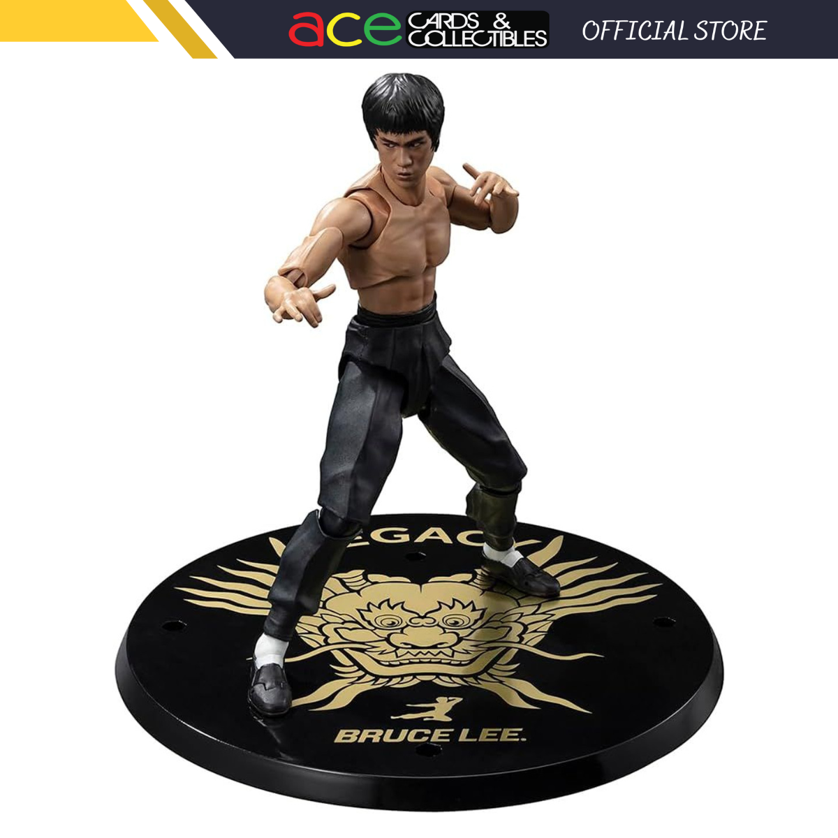 S.H.Figuarts "Bruce Lee" Legacy 50th Ver.-Tamashii-Ace Cards & Collectibles