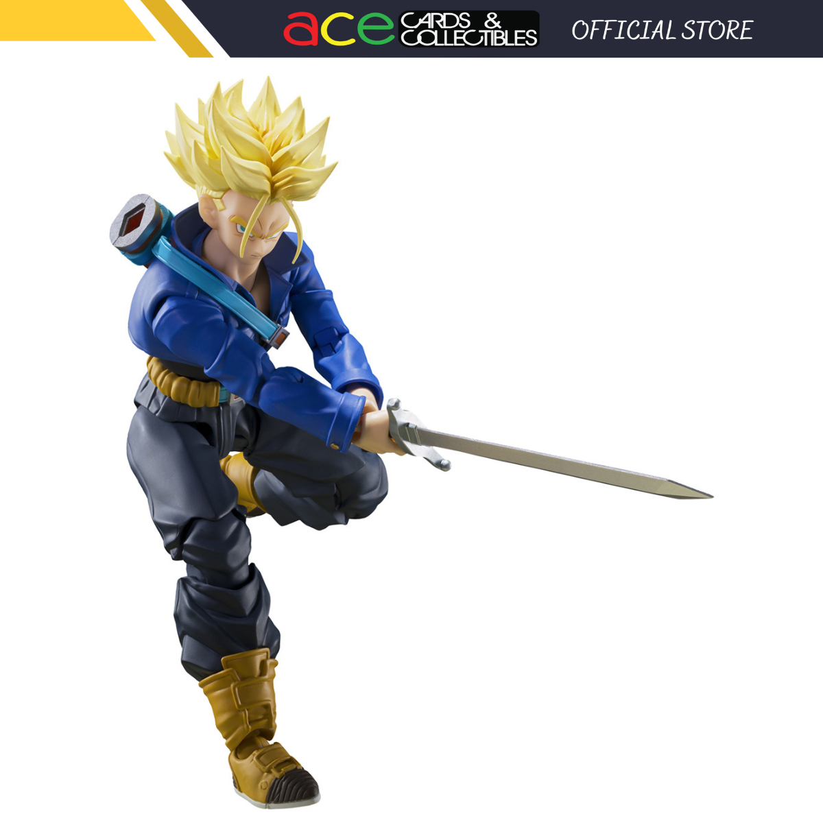 S.H.Figuarts Dragon Ball The Boy From The Future Super Saiyan &quot;Trunks&quot;-Tamashii-Ace Cards &amp; Collectibles