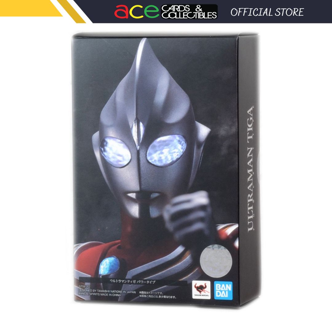 S.H.Figuarts (Shinkoccou Seihou) Ultraman Tiga Power Type (Completed)-Tamashii-Ace Cards &amp; Collectibles