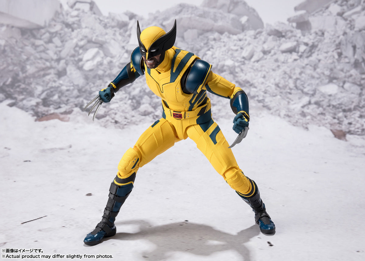 S.H.Figuarts Wolverine (Deadpool &amp; Wolverine)-Tamashii-Ace Cards &amp; Collectibles