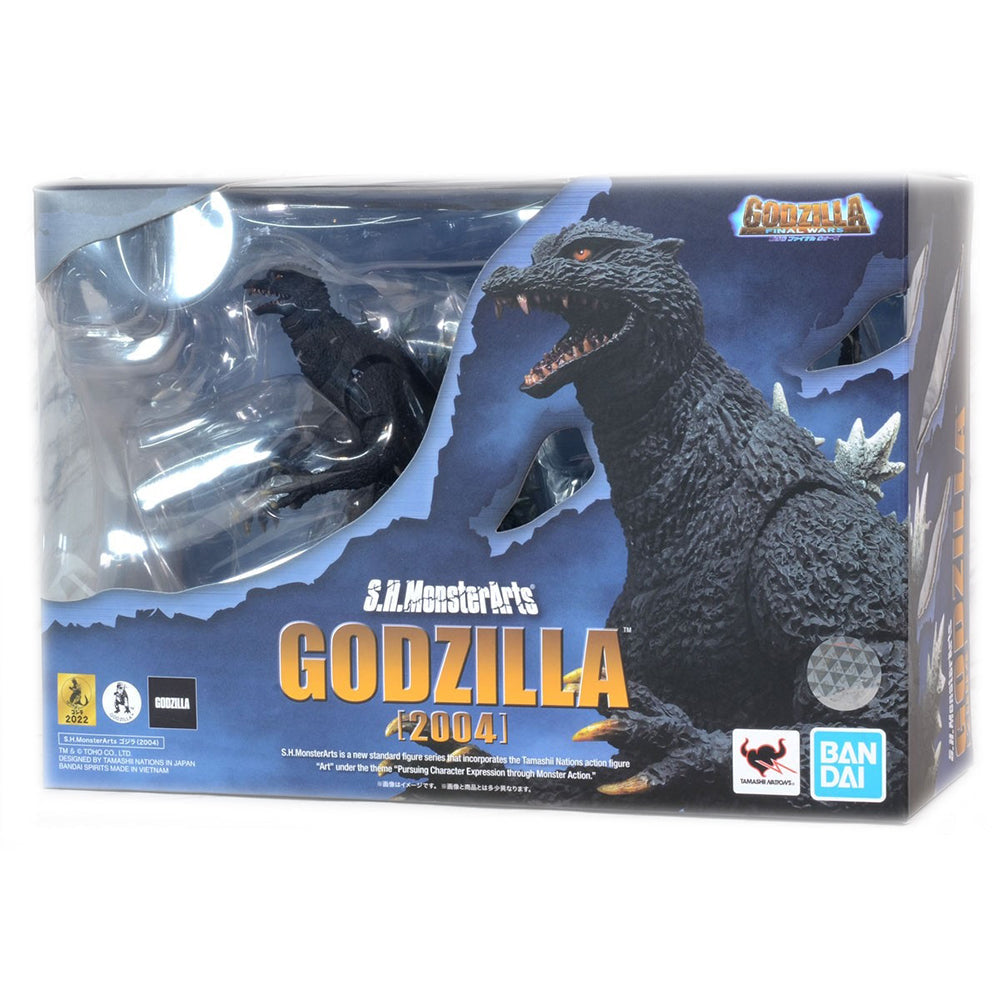 S.H.MonsterArts Godzilla - 2004 (Completed) - Ace Cards & Collectibles