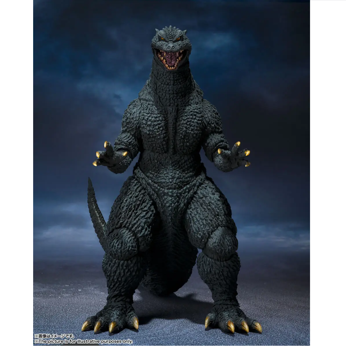 S.H.MonsterArts "Godzilla [2004]" (Reissue)-Tamashii-Ace Cards & Collectibles