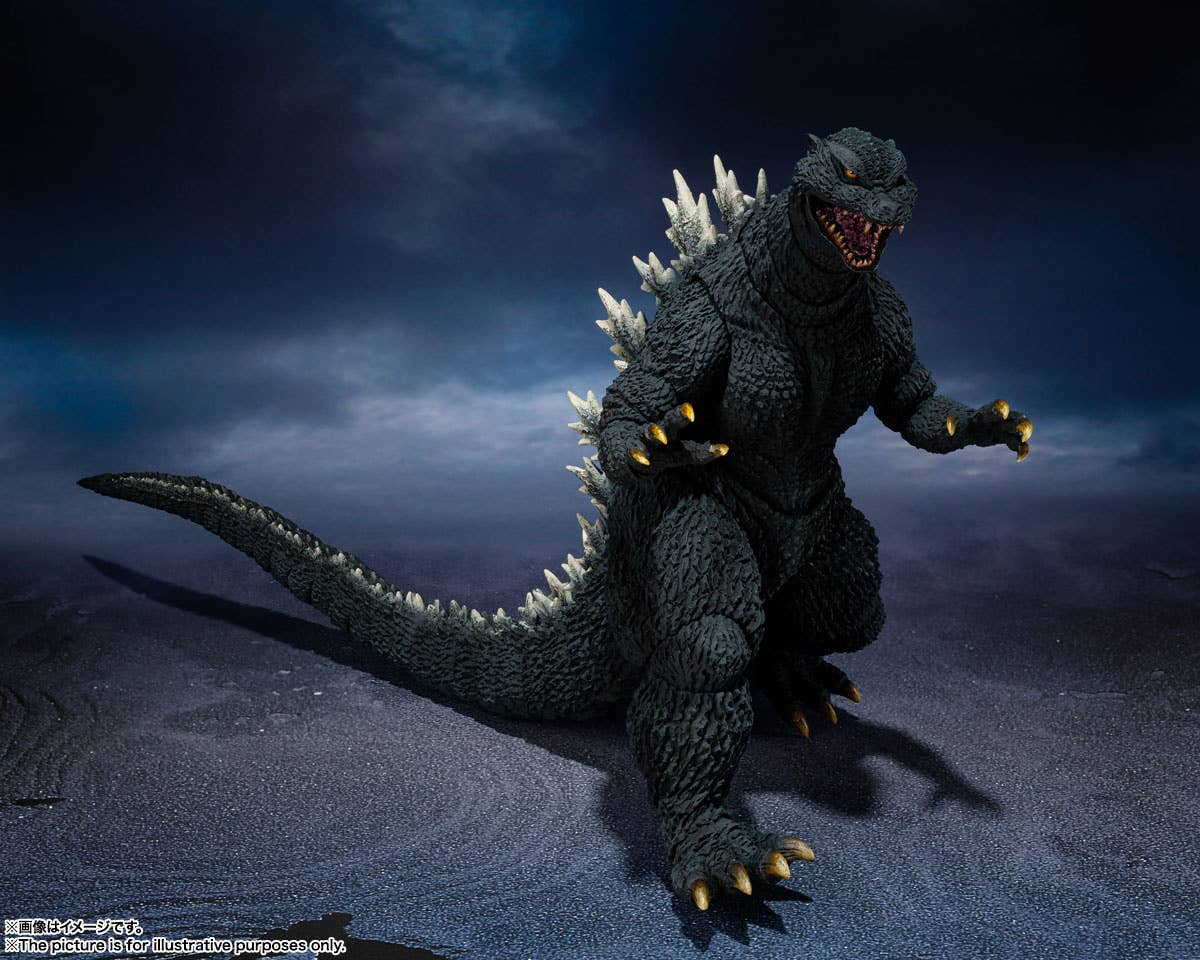 S.H.MonsterArts "Godzilla [2004]" (Reissue)-Tamashii-Ace Cards & Collectibles