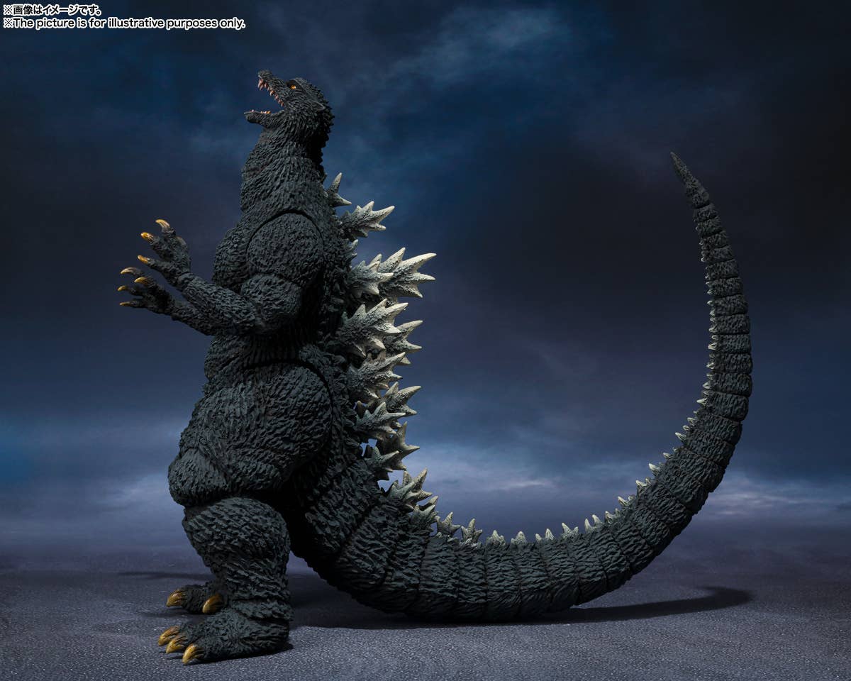 S.H.MonsterArts "Godzilla [2004]" (Reissue)-Tamashii-Ace Cards & Collectibles