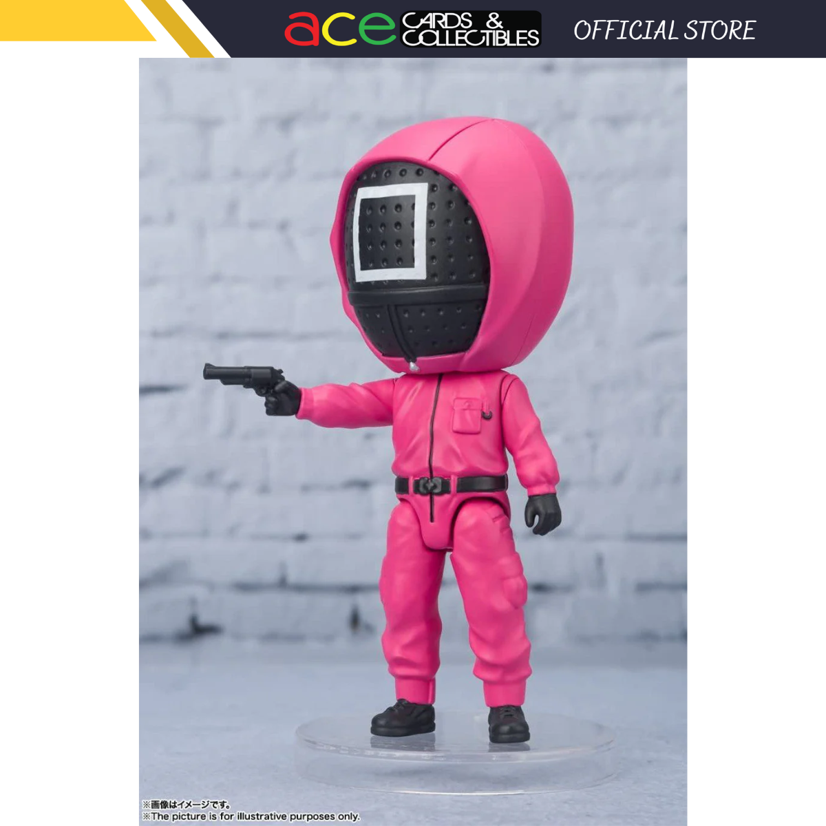 Squid Game Figuarts Mini "Masked Manager"-Tamashii-Ace Cards & Collectibles