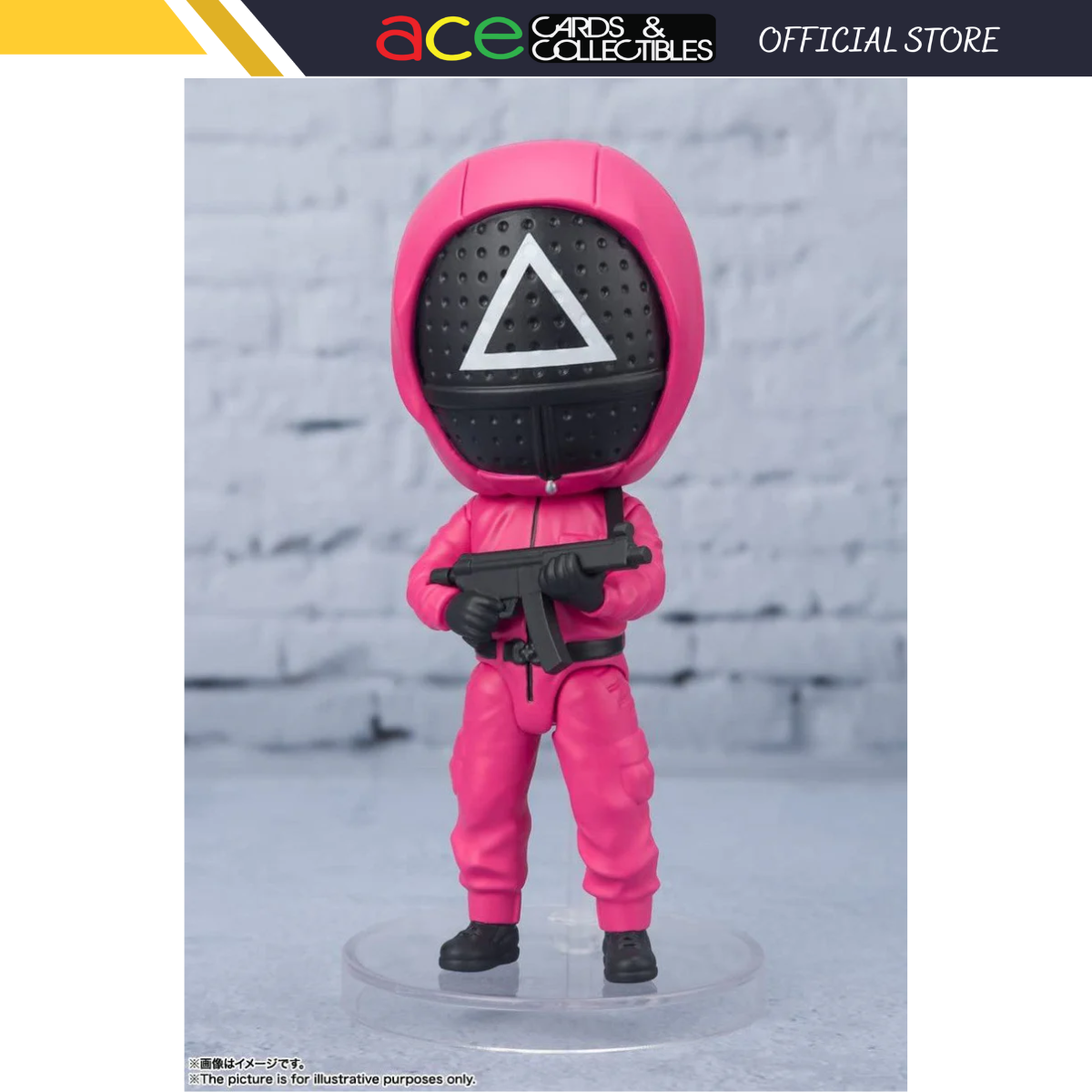 Squid Game Figuarts Mini "Masked Soldier"-Tamashii-Ace Cards & Collectibles
