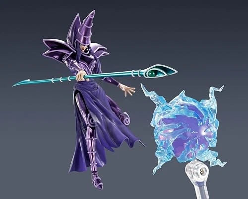 Tamashii S.H.MonsterArts Yu-Gi-Oh! Dark Magician Figure-Tamashii-Ace Cards & Collectibles