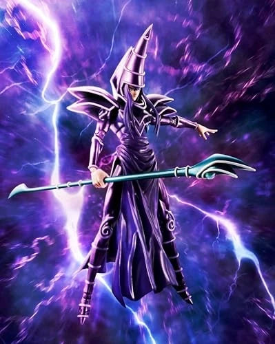 Tamashii S.H.MonsterArts Yu-Gi-Oh! Dark Magician Figure-Tamashii-Ace Cards & Collectibles