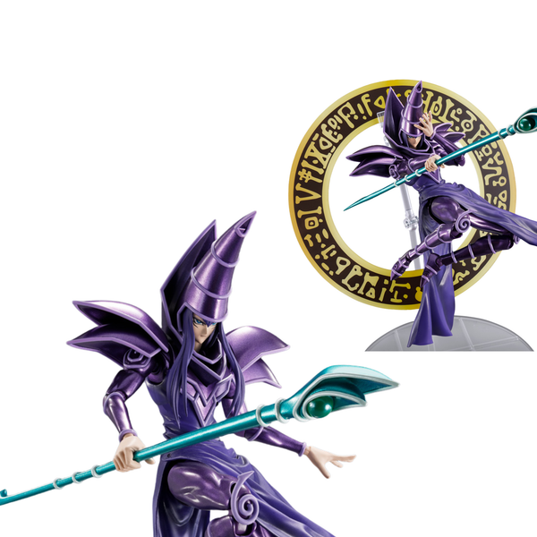 Tamashii S.H.MonsterArts Yu-Gi-Oh! Dark Magician Figure-Tamashii-Ace Cards & Collectibles