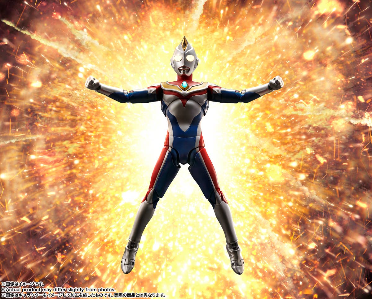 Ultraman S.H.Figuarts SHINKOCCHOU "Ultraman Dyna Flash Type" (Reissue)-Tamashii-Ace Cards & Collectibles