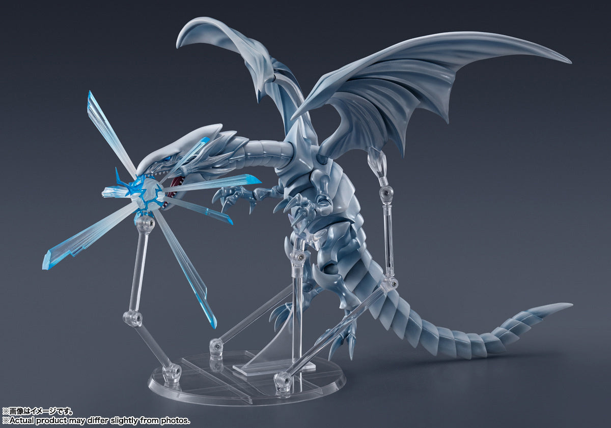 Yu-Gi-Oh! S.H.MonsterArts &quot;Blue-Eyes White Dragon&quot;-Tamashii-Ace Cards &amp; Collectibles