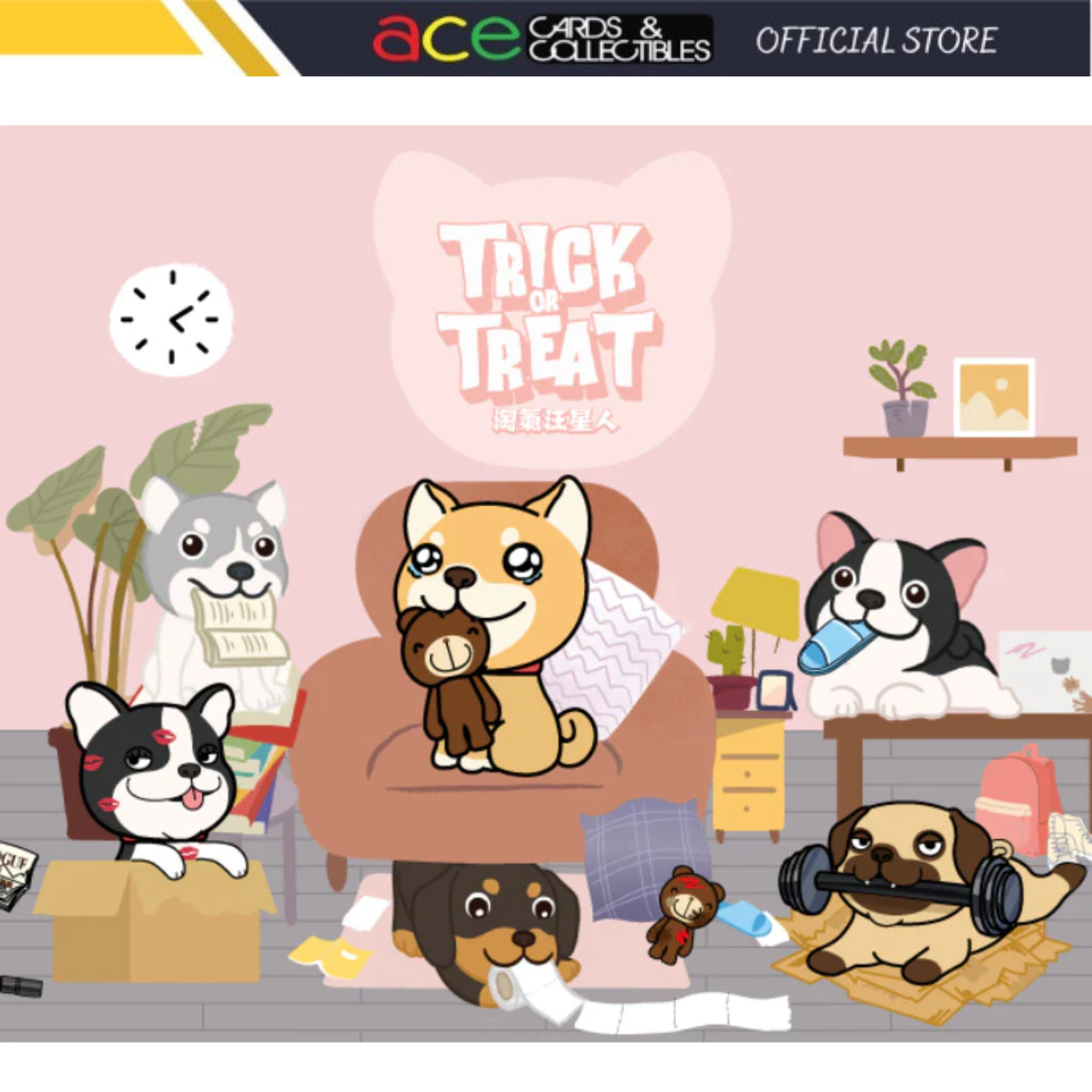 The Doggy x Trick Or Treat Series-Single Box (Random)-The Doggy-Ace Cards &amp; Collectibles