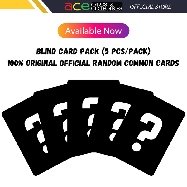 5 Common Card Blind Card Pack - Original Official Random Common Cards (5pcs / Pack ...