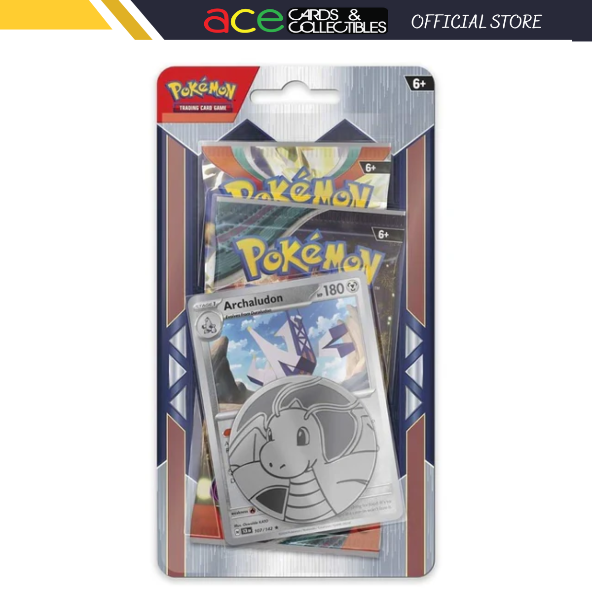 Pokemon TCG: 2 Pack Blister Single Wide (Archaludon)-The Pokémon Company International-Ace Cards &amp; Collectibles