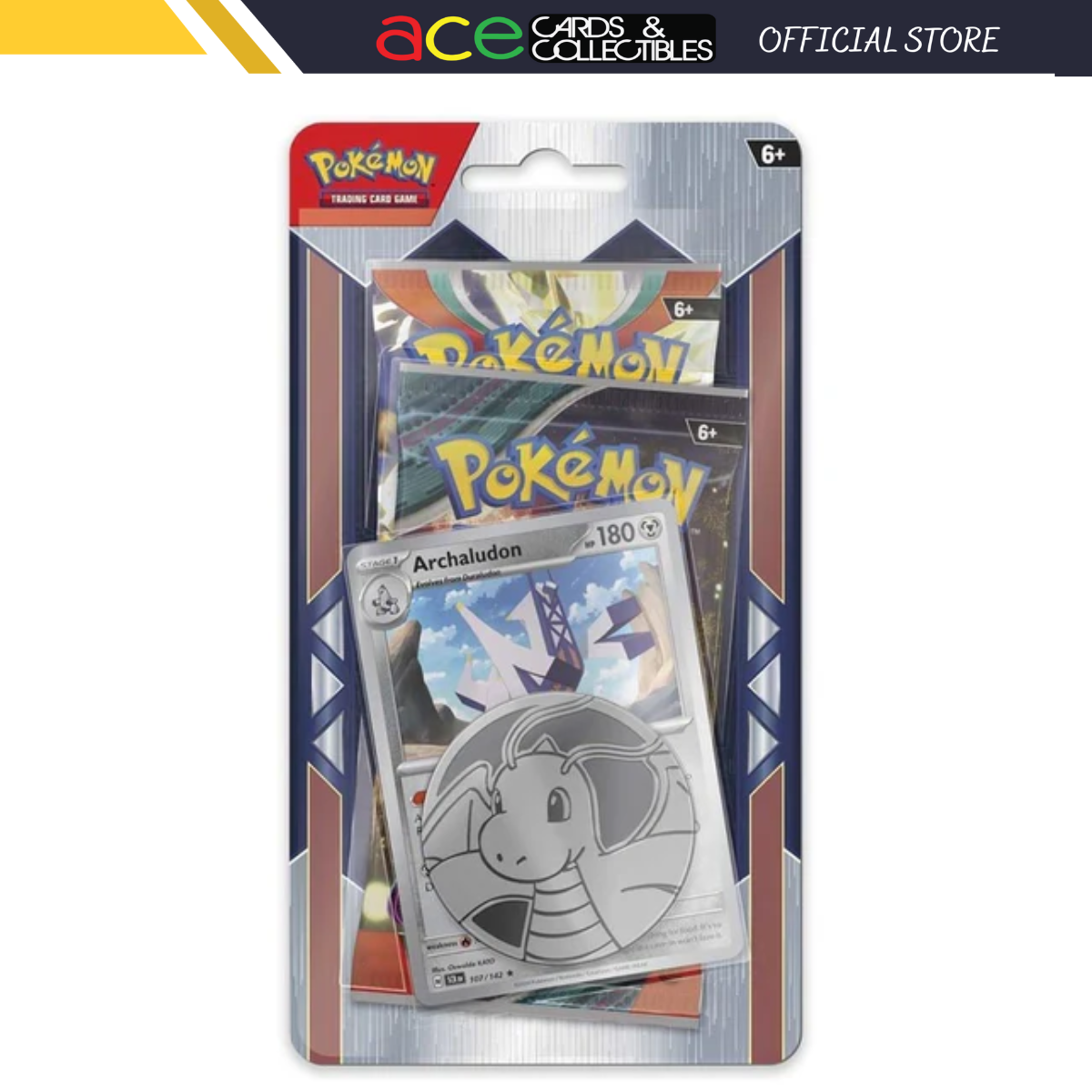 Pokemon TCG: 2 Pack Blister Single Wide (Archaludon) - Ace Cards Sdn Bhd Pokemon TCG: 2 Pack Blister Single Wide (Archaludon) - Ace Cards Sdn Bhd