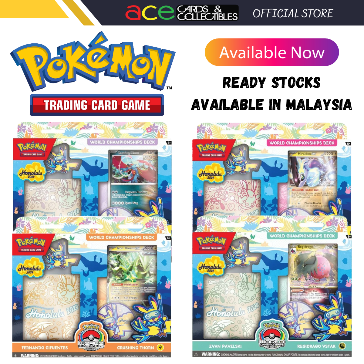 Pokemon TCG: 2024 World Championship Deck-Ancient Toolbox-The Pokémon Company International-Ace Cards &amp; Collectibles