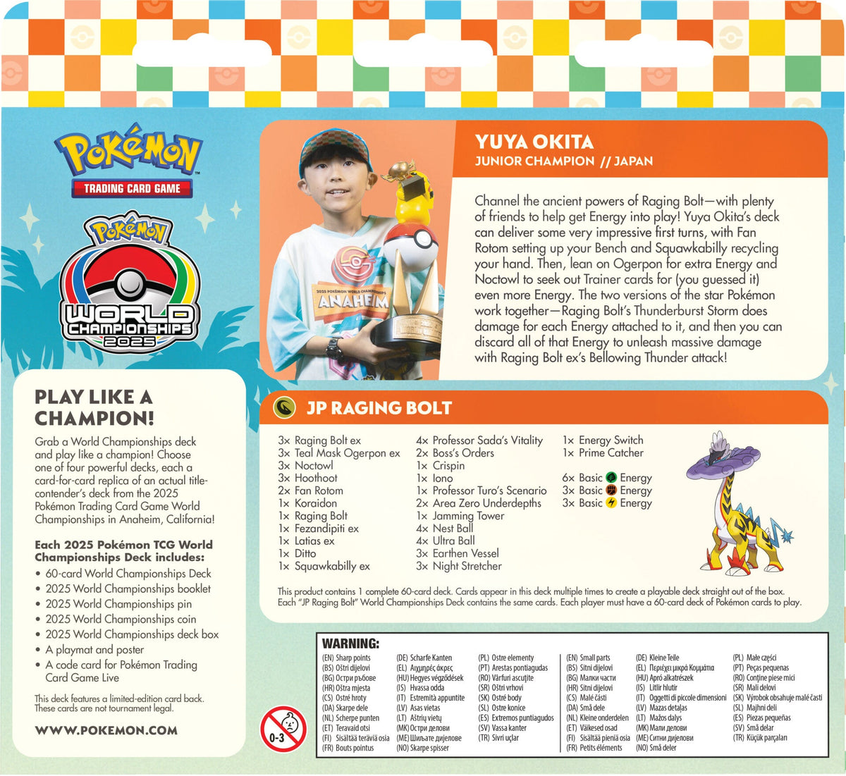 Pokemon TCG: 2025 World Championship Deck-Gardevoir-The Pokémon Company International-Ace Cards & Collectibles
