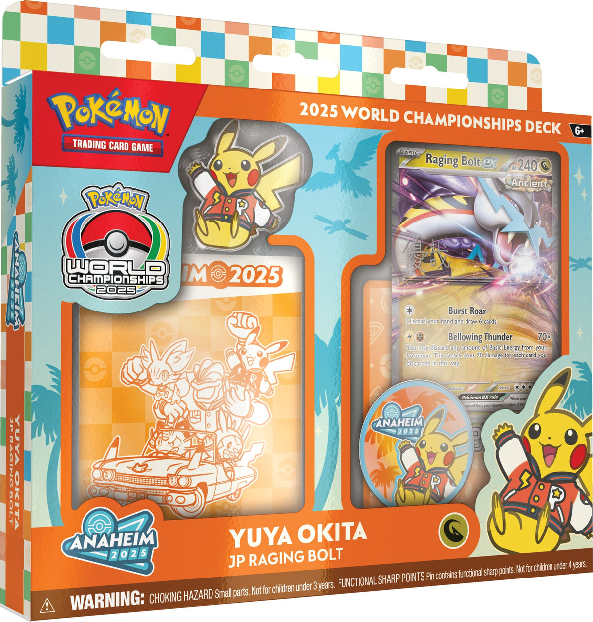 Pokemon TCG: 2025 World Championship Deck-Raging Bolt-The Pokémon Company International-Ace Cards & Collectibles