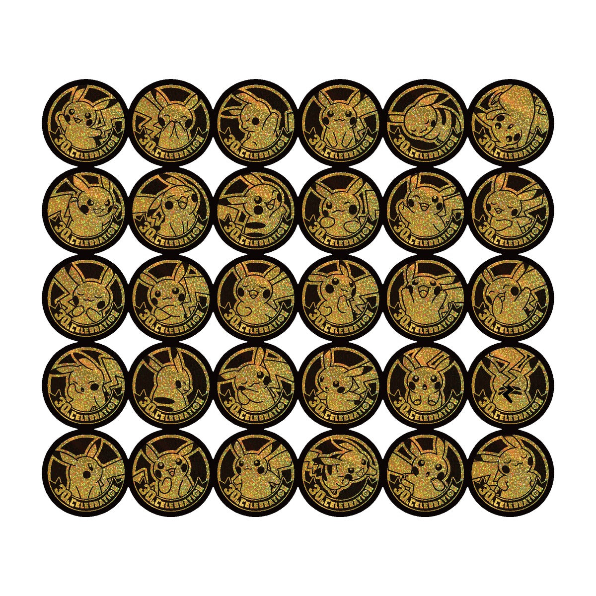 Pokemon TCG : 30th Anniversary Coin Set 宝可梦30周年庆典 硬币套装 (Simplified Chinese)-The Pokémon Company International-Ace Cards & Collectibles