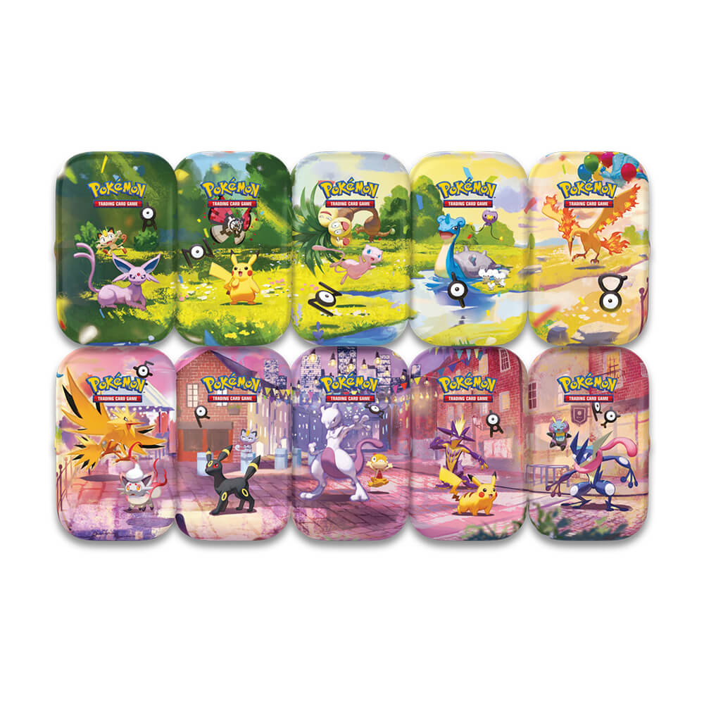 Pokemon TCG: 30th Celebration Mini Tin-Whole Set (10pcs)-The Pokémon Company International-Ace Cards & Collectibles