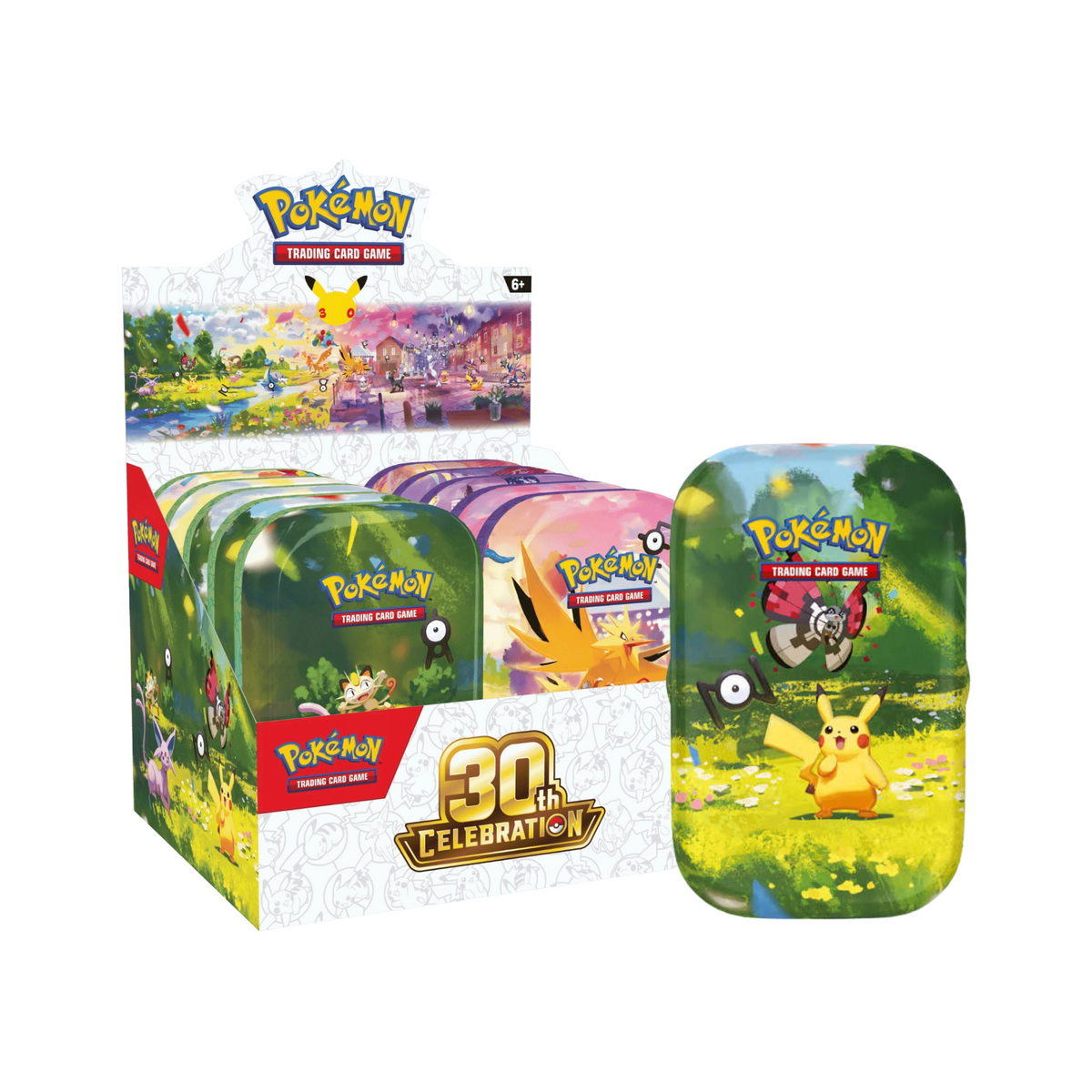 Pokemon TCG: 30th Celebration Mini Tin-Whole Set (10pcs)-The Pokémon Company International-Ace Cards & Collectibles