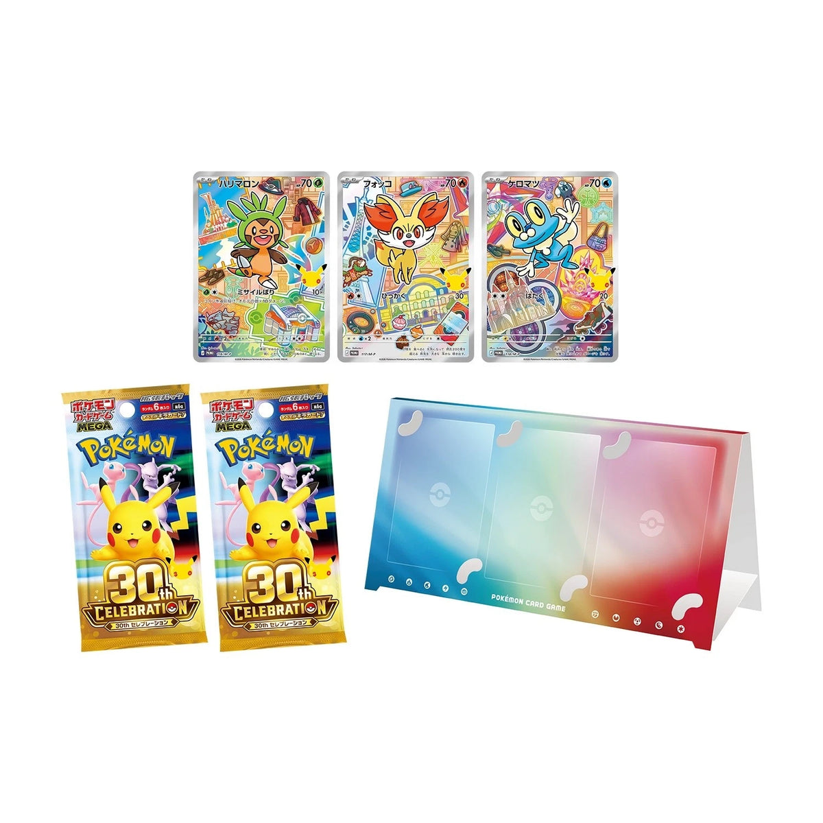 Pokemon TCG : 30th Celebration Starter Card Set (Japanese)-Kanto 1st-The Pokémon Company International-Ace Cards & Collectibles