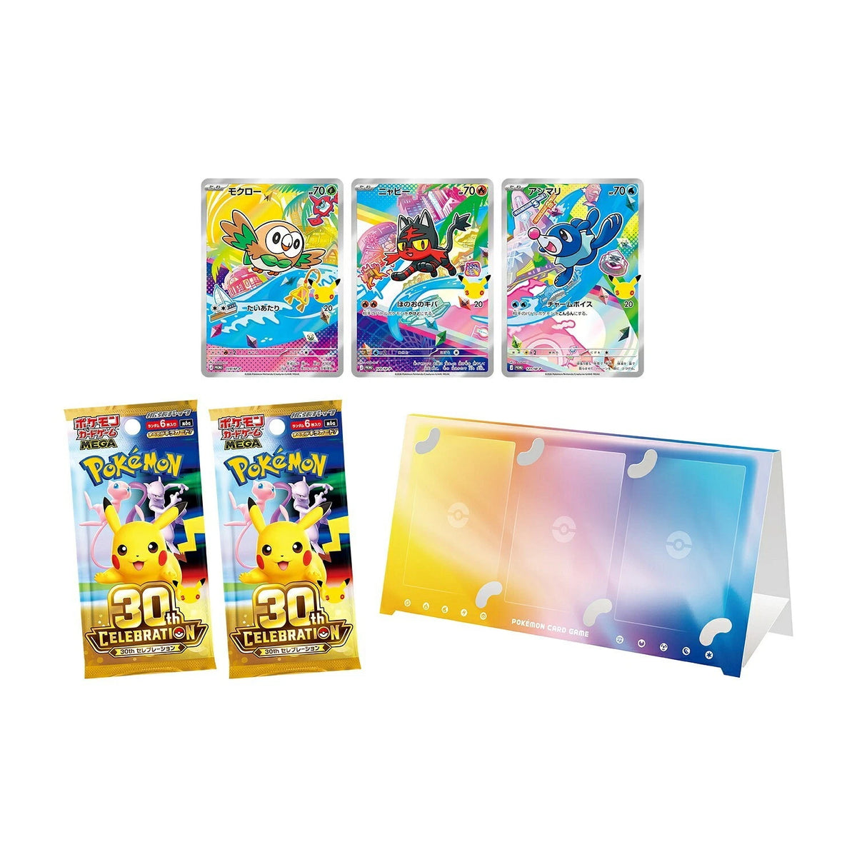 Pokemon TCG : 30th Celebration Starter Card Set (Japanese)-Kanto 1st-The Pokémon Company International-Ace Cards & Collectibles
