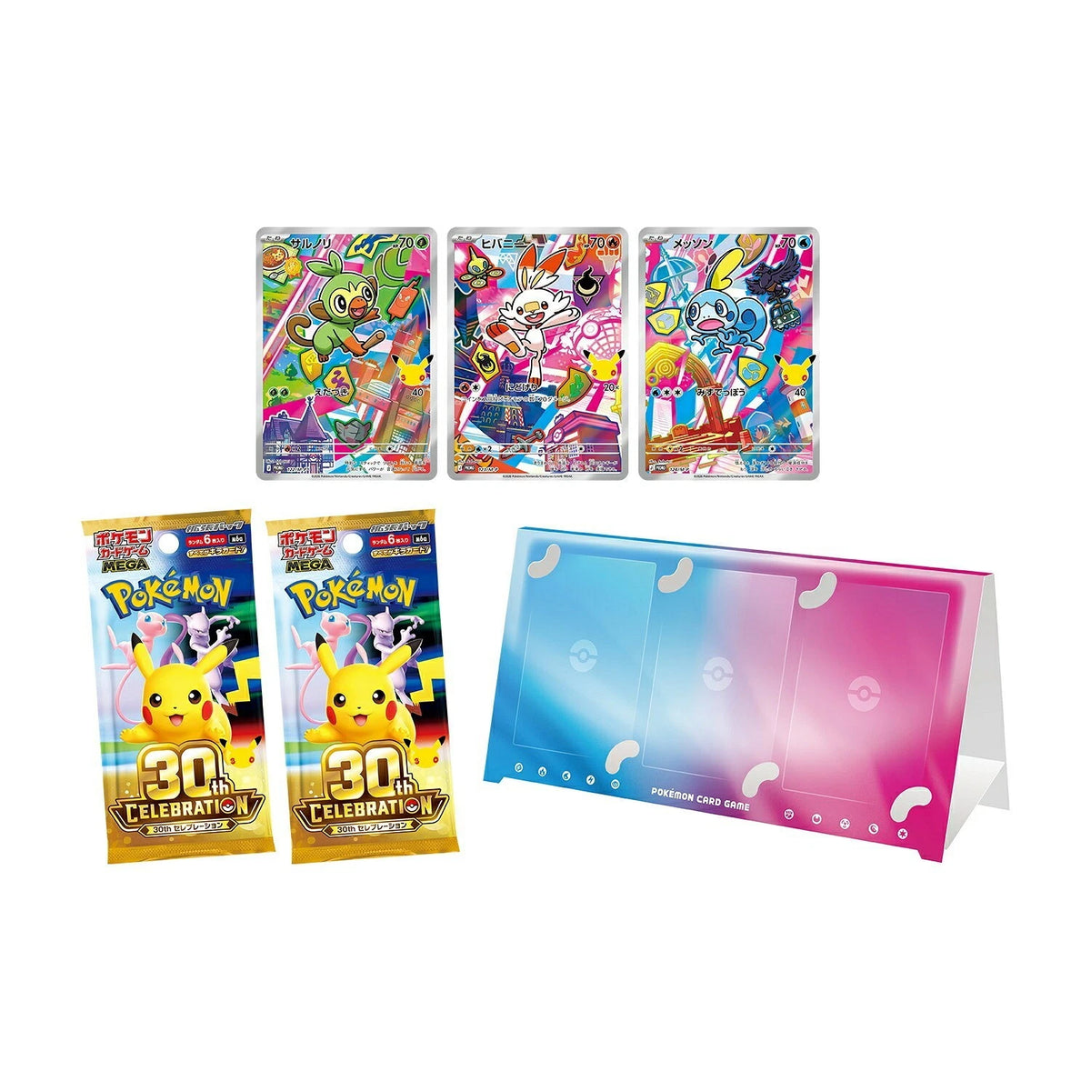 Pokemon TCG : 30th Celebration Starter Card Set (Japanese)-Kanto 1st-The Pokémon Company International-Ace Cards & Collectibles