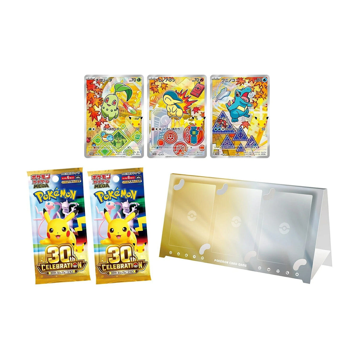 Pokemon TCG : 30th Celebration Starter Card Set (Japanese)-Kanto 1st-The Pokémon Company International-Ace Cards & Collectibles