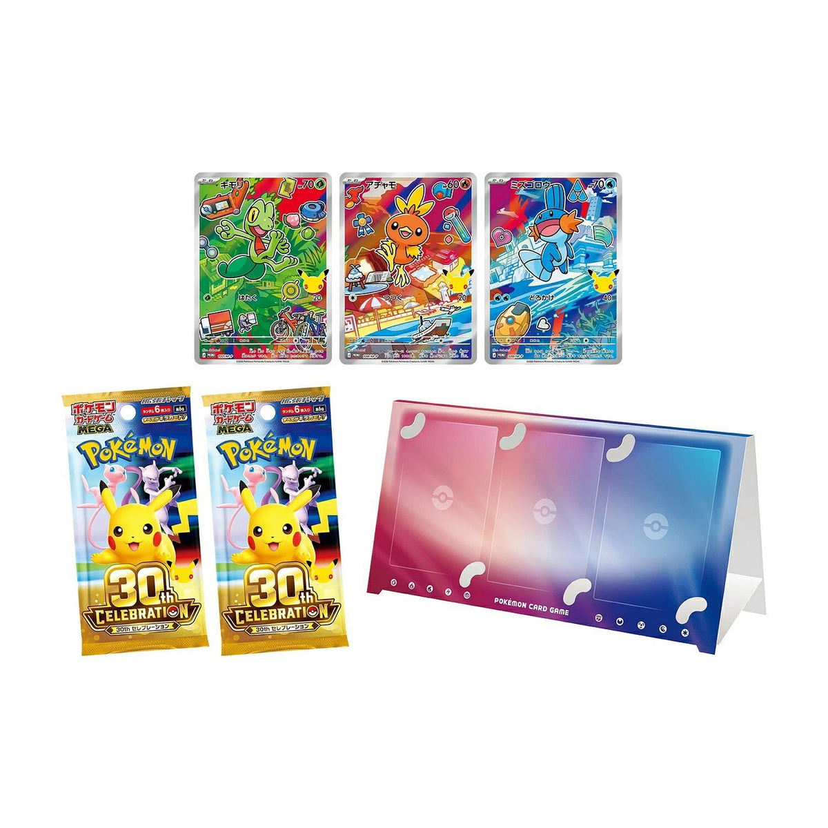 Pokemon TCG : 30th Celebration Starter Card Set (Japanese)-Kanto 1st-The Pokémon Company International-Ace Cards & Collectibles