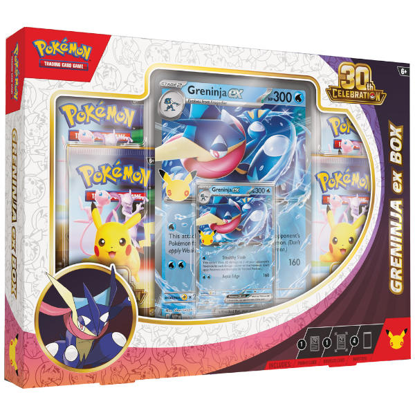 Pokemon TCG: 30th Celebration Sylveon EX & Greninja EX Box-Greninja EX Box-The Pokémon Company International-Ace Cards & Collectibles