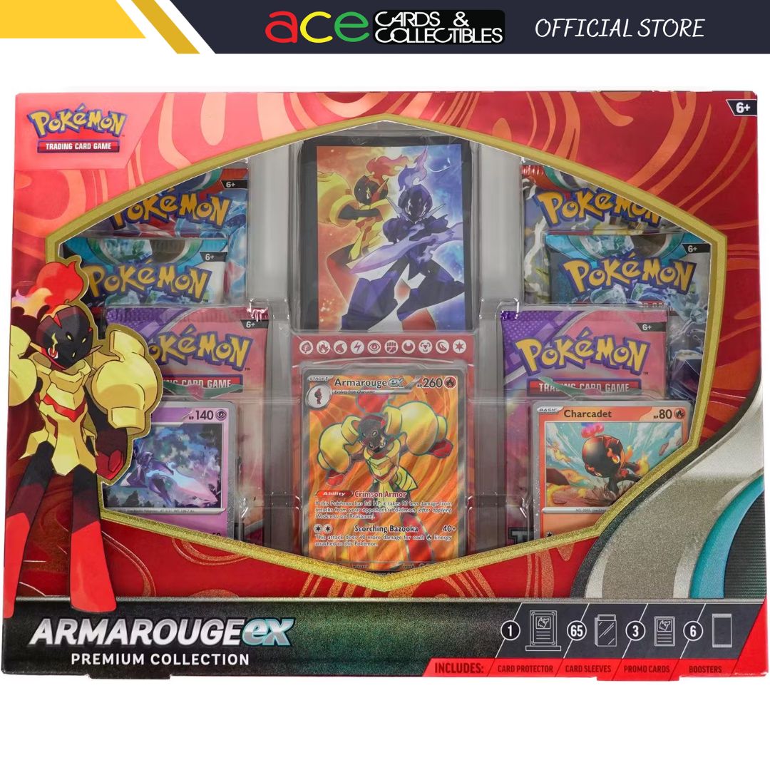 Pokemon TCG: Armarouge EX Premium Collection Box-The Pokémon Company International-Ace Cards &amp; Collectibles