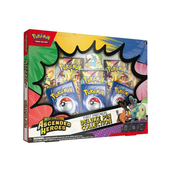 Pokemon TCG: Ascended Heroes First Partner Deluxe Pin Collection-The Pokémon Company International-Ace Cards & Collectibles