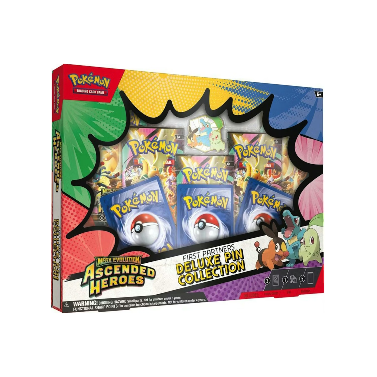 Pokemon TCG: Ascended Heroes First Partner Deluxe Pin Collection-The Pokémon Company International-Ace Cards & Collectibles