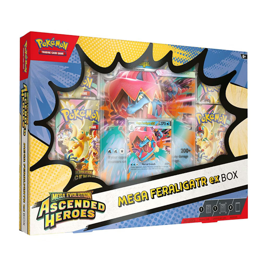 Pokemon TCG: Ascended Heroes ME2.5 Mega EX Box-Mega Feraligatr Ex-The Pokémon Company International-Ace Cards & Collectibles
