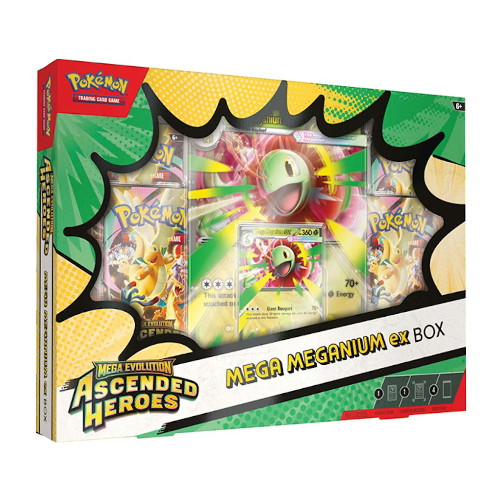 Pokemon TCG: Ascended Heroes ME2.5 Mega EX Box-Mega Meganium Ex-The Pokémon Company International-Ace Cards & Collectibles
