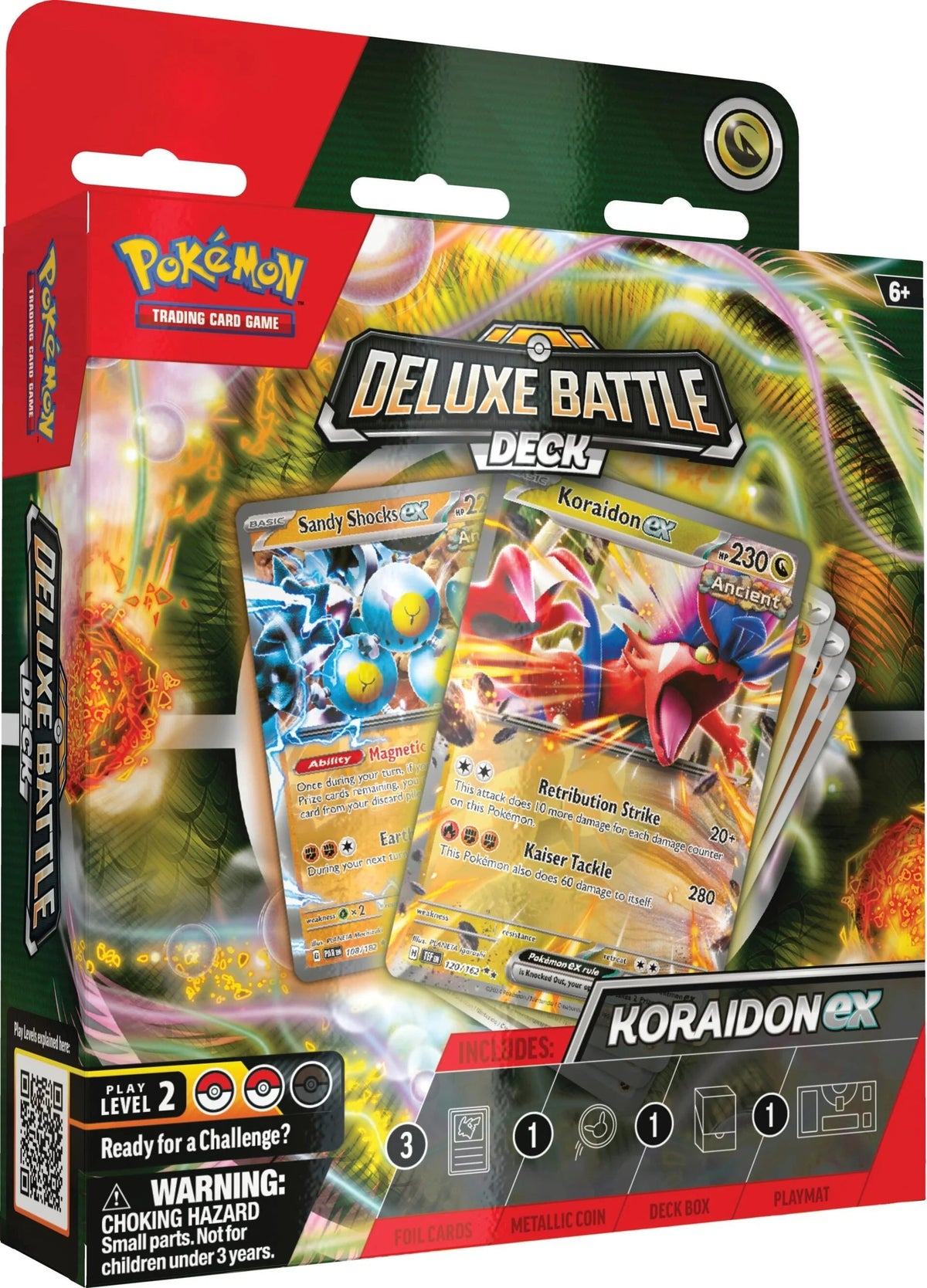 Pokémon TCG: August Deluxe Battle Deck Miraidon/ Koraidon EX-Koraidon EX-The Pokémon Company International-Ace Cards &amp; Collectibles